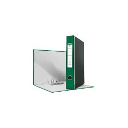 Esselte Eurofile Foolscap - Cartellina con meccanismo a leva - larghezza dorsale 50 mm - per Folio - verde