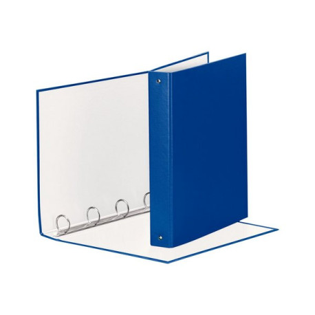 Esselte Meeting - Quaderno ad anelli - larghezza dorsale 70 mm - per 220 x 300 mm - capacità 400 fogli - blu