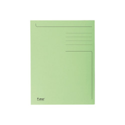 Exacompta Forever - Cartelletta a 3 lembi - larghezza dorsale 2 mm - per Folio - capacità 200 fogli - verde chiaro