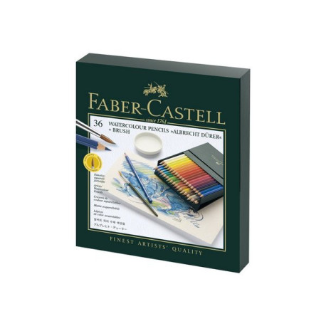 Faber-Castell ALBRECHT DÜRER - Pastello colorato - permanente - colori assortiti (pacchetto di 36)