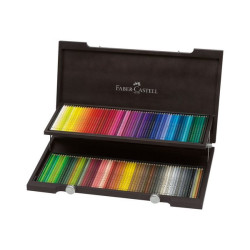 Faber-Castell Polychromos - Pastello colorato - colori assortiti - 3.8 mm (pacchetto di 120)