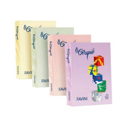 FAVINI HOME-OFFICE BASIC Le Cirque - Azure - A4 (210 x 297 mm) - 80 g/m² - 500 fogli carta comune