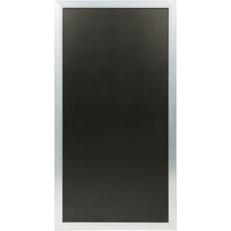 Lavagna Multiboard - 60 x 115 cm - cornice argento - Securit