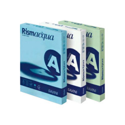 FAVINI HOME-OFFICE PROFESSIONAL Rismacqua - Verde chiaro - A4 (210 x 297 mm) - 90 g/m² - 300 fogli carta comune