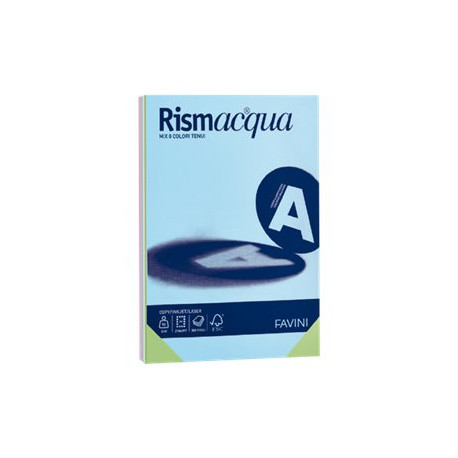 FAVINI HOME-OFFICE PROFESSIONAL Rismacqua MIX - A4 (210 x 297 mm) - 140 g/m² - 200 fogli carta comune