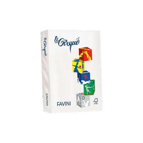 FAVINI Le Cirque Bianco - Bianco - A4 (210 x 297 mm) - 160 g/m² - 250 fogli carta comune