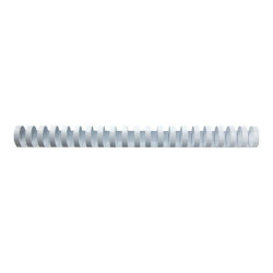 GBC CombBind - 19 mm - 21 anelli - A4 (210 x 297 mm) - 165 fogli - bianco - 100 pezzi pettine per la rilegatura in plastica - p