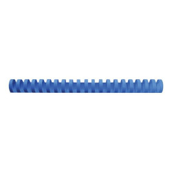 GBC CombBind - 19 mm - 21 anelli - A4 (210 x 297 mm) - 165 fogli - blu - 100 pezzi pettine per la rilegatura in plastica - per 