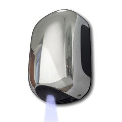 Asciugamani automatico a sensori Mini Zefiro - 23,8x15,6x9,9 cm - 900 W - ABS - cromato - Medial