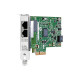 HPE 361T - Adattatore di rete - PCIe 2.0 x4 profilo basso - Gigabit Ethernet x 2 - remarketing - per ProLiant DL360 Gen10, DL38