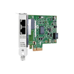 HPE 361T - Adattatore di rete - PCIe 2.0 x4 profilo basso - Gigabit Ethernet x 2 - remarketing - per ProLiant DL360 Gen10, DL38