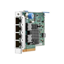 HPE 366FLR - Adattatore di rete - PCIe 2.1 x4 - Gigabit Ethernet x 4 - per ProLiant DL360 Gen10, DL388p Gen8