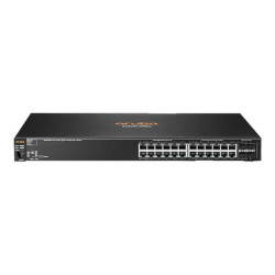 HPE Aruba 2530-24G - Switch - gestito - 24 x 10/100/1000 + 4 x Gigabit SFP - desktop, montabile su rack, montaggio a parete