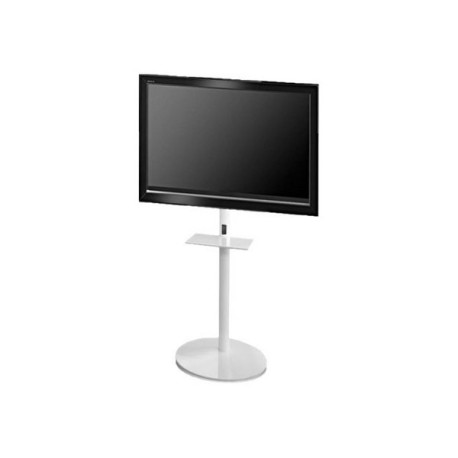 ITB Solution Pedestal Maxi - Supporto - per pannello piatto/lettore DVD - bianco lucido - dimensione schermo: 32"-50" - support