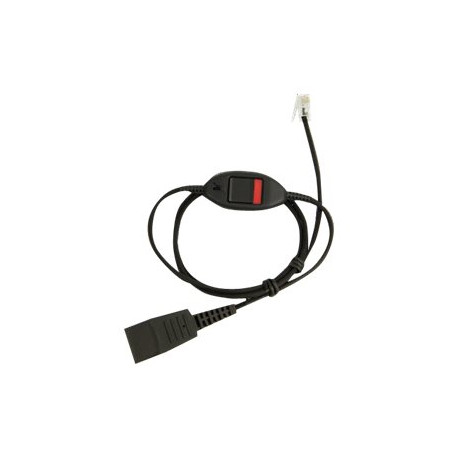 Jabra - Cavo per cuffie - RJ-10 a disconnessione rapida - 1 m