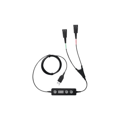 Jabra LINK 265 - Adattatore auricolare - USB maschio a disconnessione rapida