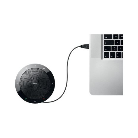 Jabra SPEAK 510 UC - Vivavoce da scrivania VoIP - Bluetooth - senza fili - USB