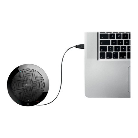 Jabra SPEAK 510+ UC - Vivavoce da scrivania VoIP - Bluetooth - senza fili - USB