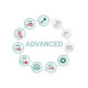 Kaspersky Endpoint Security for Business - Advanced - Rinnovo licenza abbonamento (1 anno) - 1 nodo - volume - Livello Q (50-99