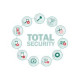 Kaspersky Total Security for Business - Aggiornamento licenza di abbonamento (1 anno) - 1 nodo - volume - Livello K (10-14) - E