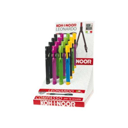 KOH-I-NOOR LEONARDO - Set compasso - pacco da 16