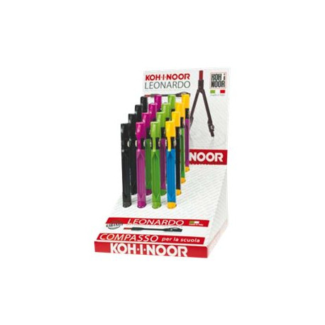 KOH-I-NOOR LEONARDO - Set compasso - pacco da 16