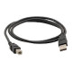 Kramer C-USB/AB - Cavo USB - USB Tipo B (M) a USB (M) - USB 2.0 - 3 m