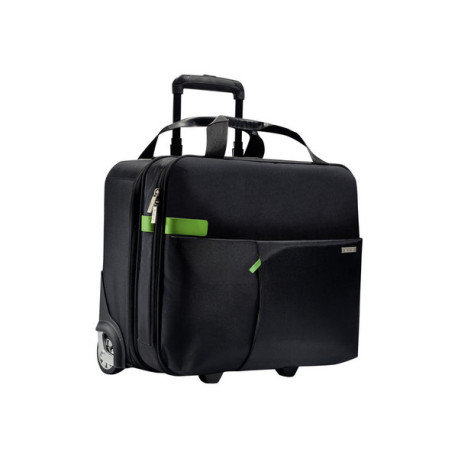 Leitz Complete Smart Traveller - Verticale - vera pelle, metallo, poliestere - nero