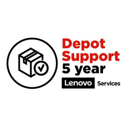 Lenovo Depot/Customer Carry-In Upgrade - Contratto di assistenza esteso - parti e manodopera (per sistema con 1 anno di deposit