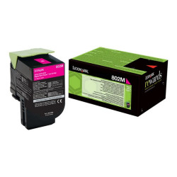 Lexmark 802M - Magenta - originale - cartuccia toner LCCP, LRP - per Lexmark CX310dn, CX310n, CX410de, CX410dte, CX410e, CX510d