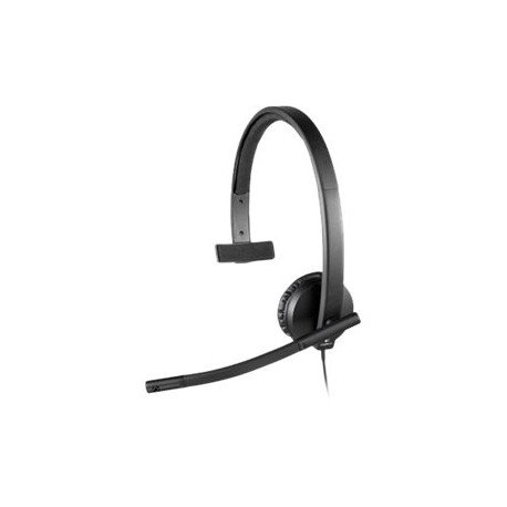 Logitech USB Headset H570e - Cuffie con microfono - over ear - cablato