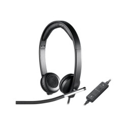 Logitech USB Headset Stereo H650e - Cuffie con microfono - over ear - cablato