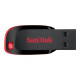 SanDisk Cruzer Blade - Chiavetta USB - 64 GB - USB 2.0 - nero, rosso