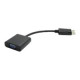 Nilox - Adattatore DisplayPort - DisplayPort (M) a 15 pin D-Sub (DB-15) (F) - nero