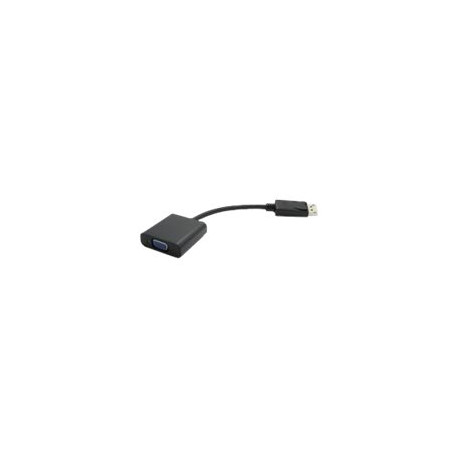 Nilox - Adattatore DisplayPort - DisplayPort (M) a 15 pin D-Sub (DB-15) (F) - nero