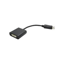 Nilox - Adattatore DisplayPort - DisplayPort (M) a DVI-D (F) - nero