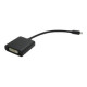 Nilox - Adattatore DisplayPort - Mini DisplayPort (M) a DVI-D (F) - nero