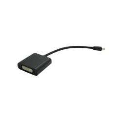 Nilox - Adattatore DisplayPort - Mini DisplayPort (M) a DVI-D (F) - nero