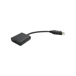 Nilox - Adattatore video - DisplayPort maschio a HDMI femmina - nero