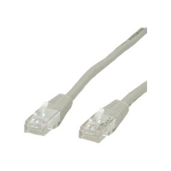 Nilox - Cavo di rete - RJ-45 (M) a RJ-45 (M) - 5 m - UTP - CAT 5e - stampato - grigio