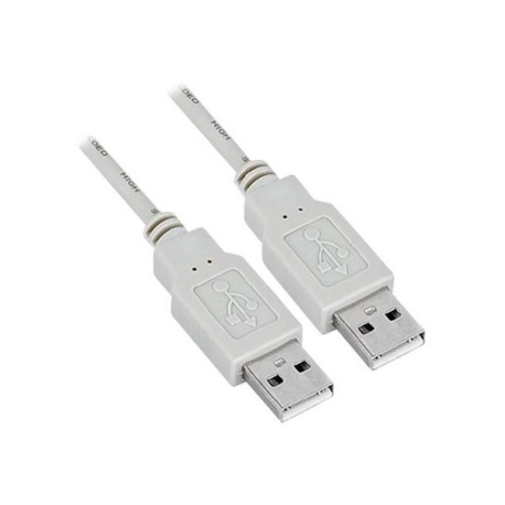 Nilox - Cavo USB - USB (M) a USB (M) - USB 2.0 - 1.8 m - grigio