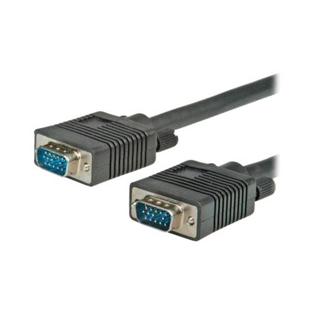 Nilox - Cavo VGA - HD-15 (VGA) (M) a HD-15 (VGA) (M) - 10 m - nero