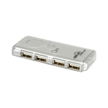 Nilox - Hub - 4 x USB 2.0 - desktop