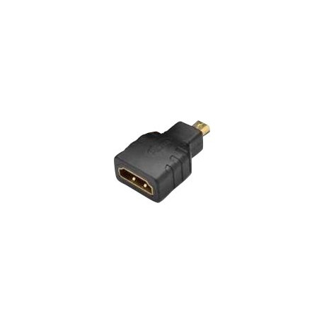 Nilox - Scheda HDMI - HDMI femmina a 19 pin micro HDMI Type D maschio - nero - supporto 4K