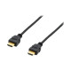 Nilox Premium Gold - Cavo HDMI - HDMI maschio a HDMI maschio - 3 m - nero