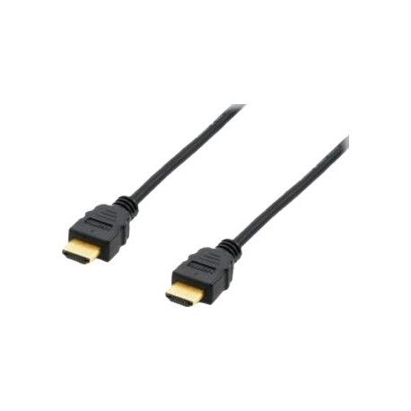 Nilox Premium Gold - Cavo HDMI - HDMI maschio a HDMI maschio - 3 m - nero