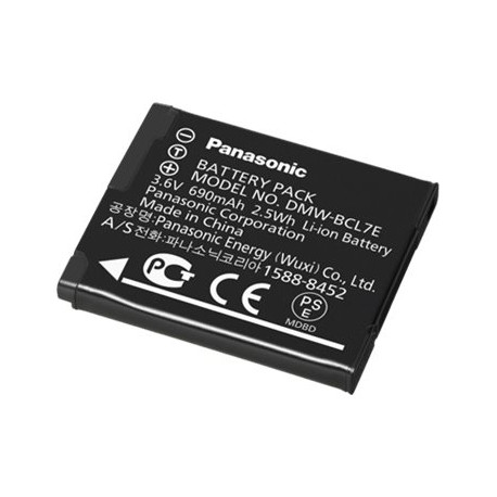 Panasonic DMW-BCL7E - Batteria - Li-Ion - 690 mAh - per Lumix DMC-F5, FH10, FH12, FS50, SZ10, SZ3, SZ3K, SZ8, SZ9, XS1, XS3