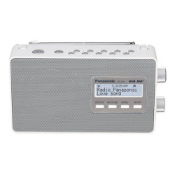 Panasonic-RF-D10EG - Radio portatile DAB - 2 Watt - bianco