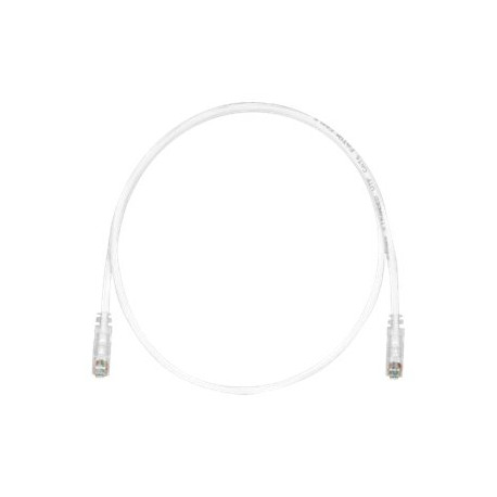 Panduit TX6 PLUS - Cavo patch - RJ-45 (M) a RJ-45 (M) - 3 m - UTP - CAT 6 - schermato, bloccato - bianco spento