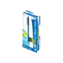 Paper Mate FlexGrip ultra - Penna a sfera - blu - 1 mm - medio (pacchetto di 12)